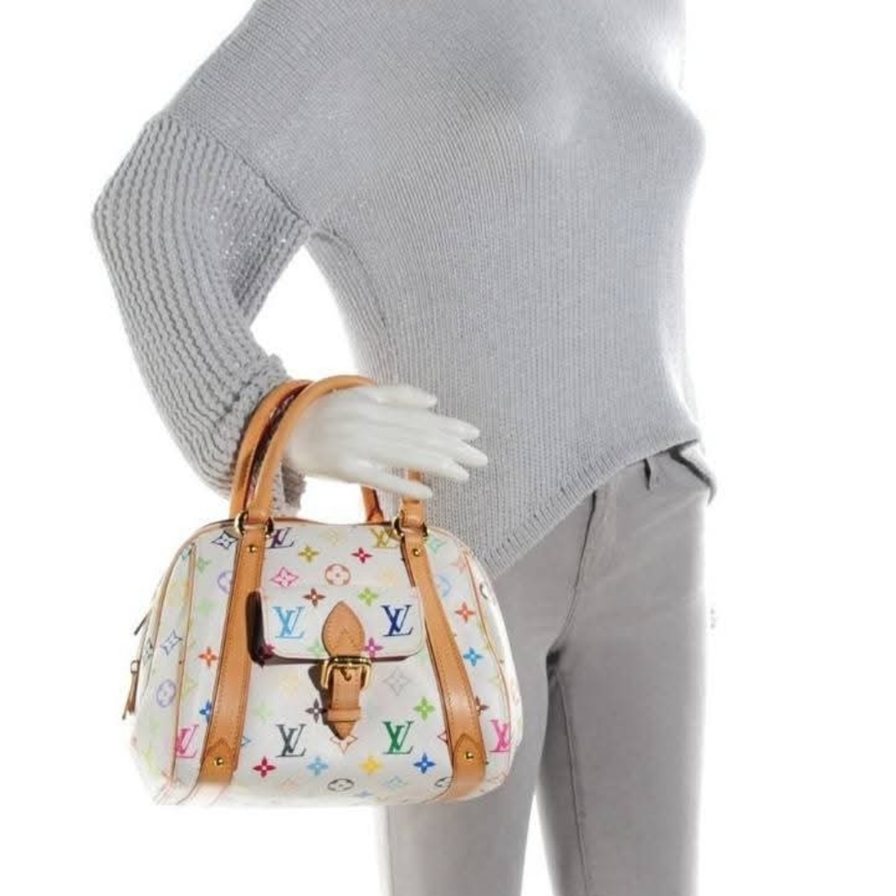 Louis Vuitton Monogram Murakami Multicolor Priscilla White - Picture 2 of 15